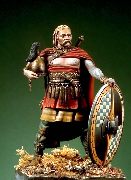 PREORDER Pegaso Models - Celtic Warrior 54mm on foot CLASSICS