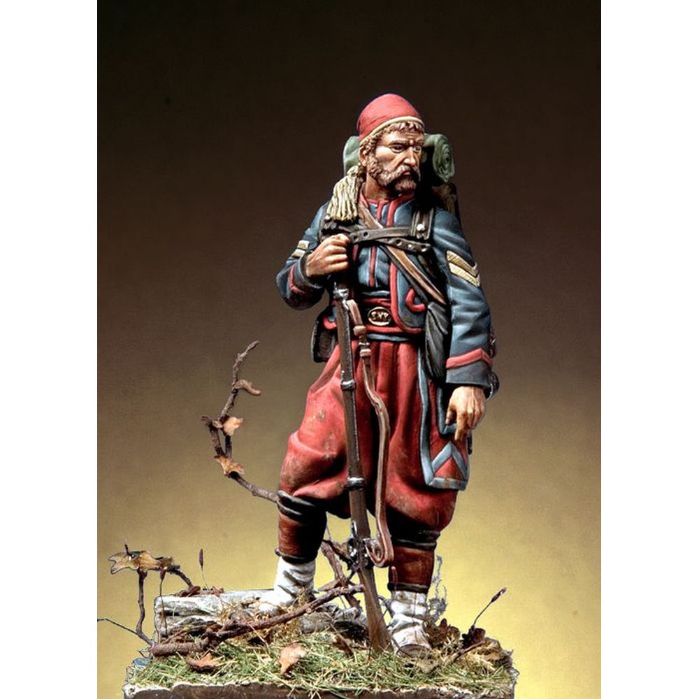 PREORDER Pegaso Models - Corporal 5th Regiment Zouaves 54mm on foot CLASSICS