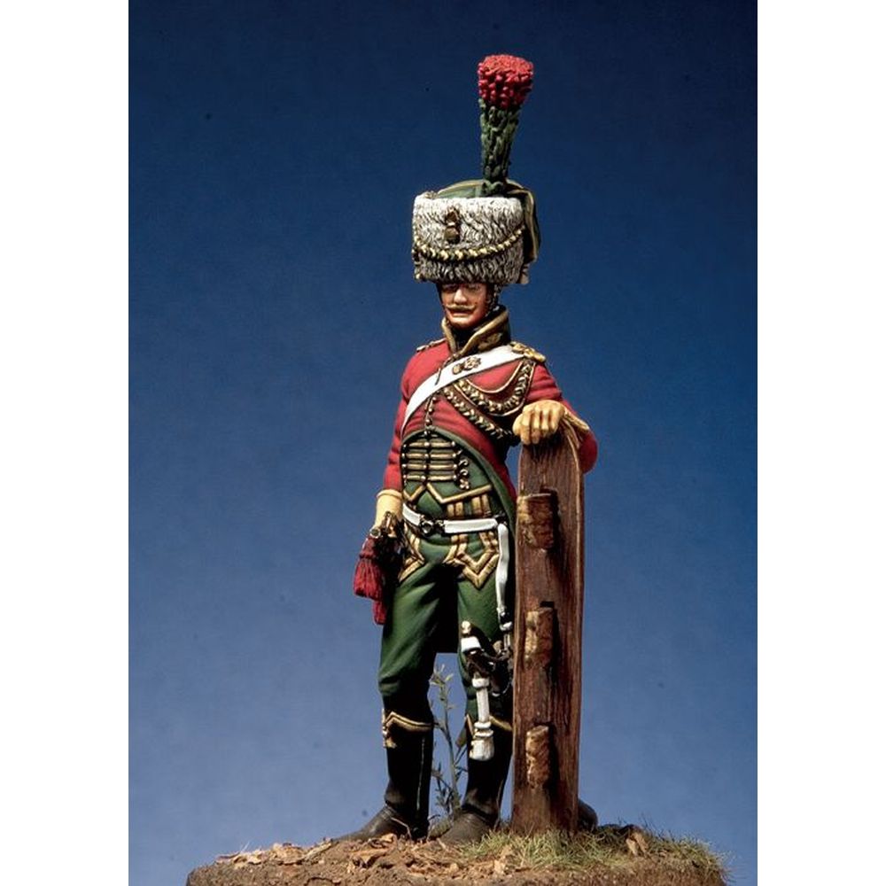 PREORDER Pegaso Models - Poniatowsky Guides Trumpeteer 54mm on foot CLASSICS
