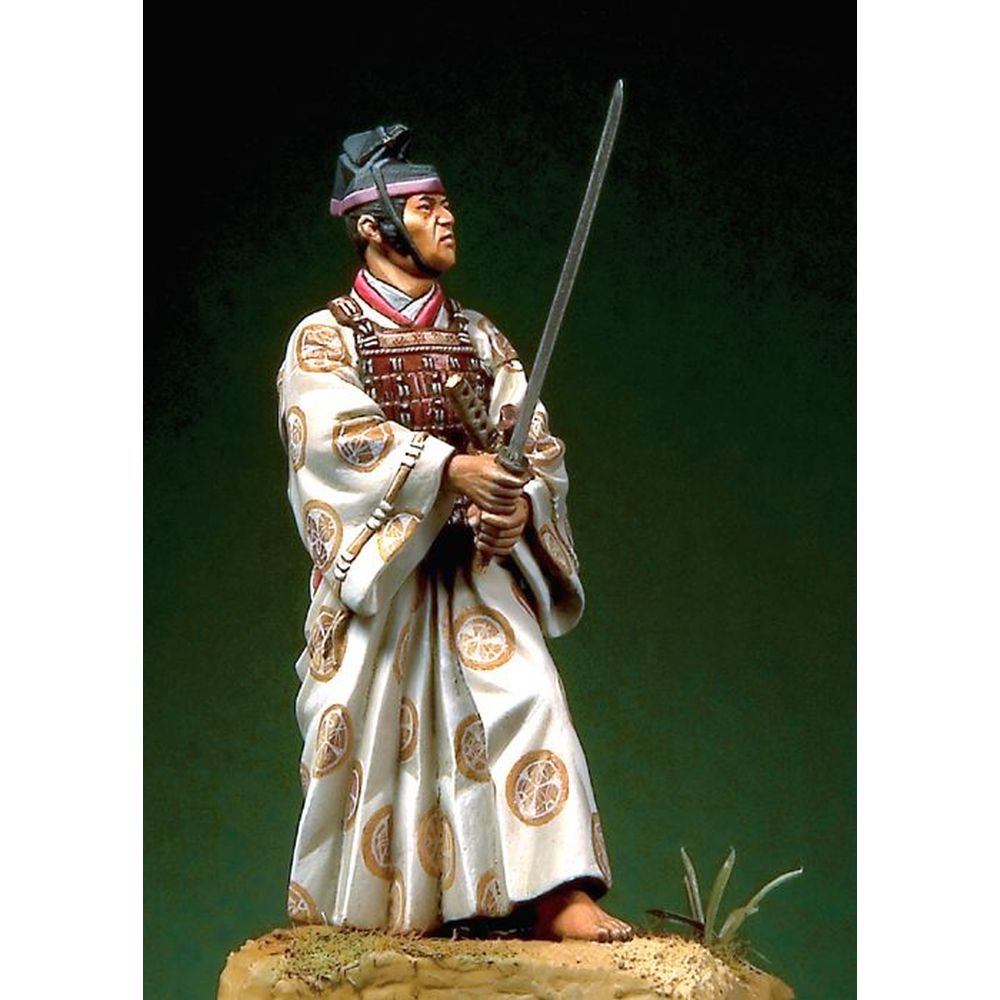 PREORDER Pegaso Models - Duelling Samurai Warrior 54mm on foot CLASSICS