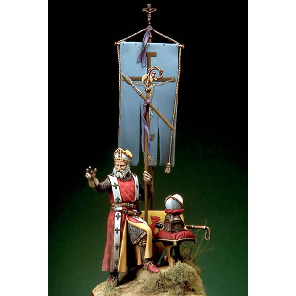 PREORDER Pegaso Models - Bishop Warrior XIII c. 54mm on foot CLASSICS
