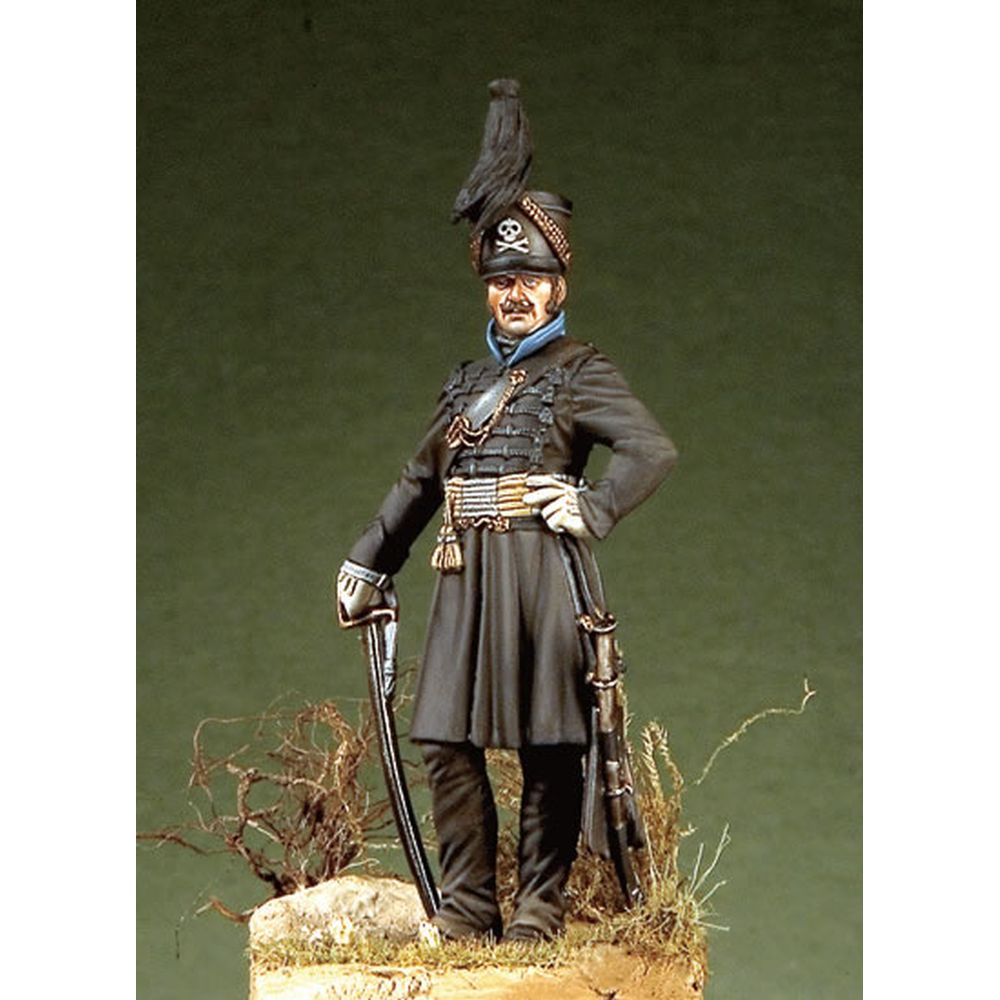 PREORDER Pegaso Models - Deaths' Hussar Officer 54mm on foot CLASSICS