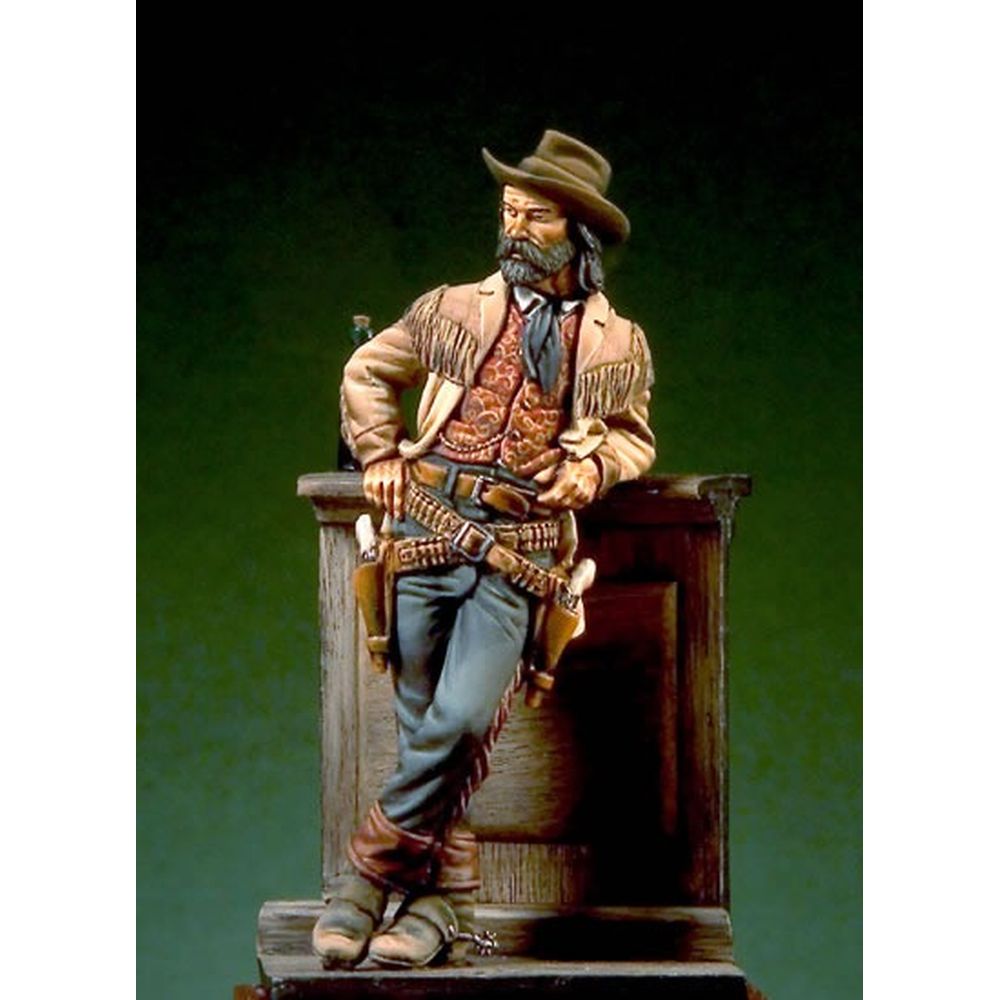 PREORDER Pegaso Models - Cow Boy at Saloon 54mm on foot CLASSICS