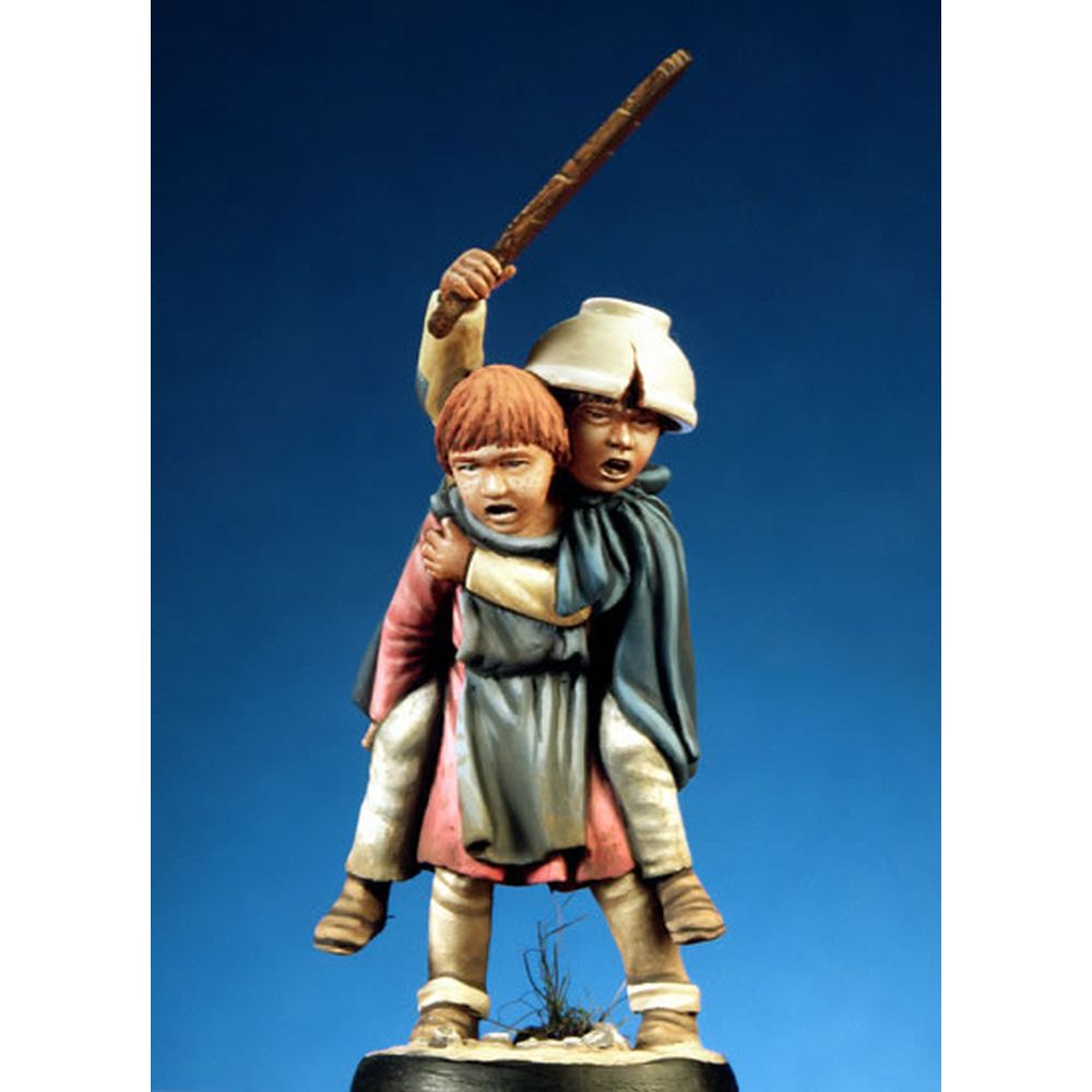 PREORDER Pegaso Models - Medioeval Children 1 54mm on foot CLASSICS