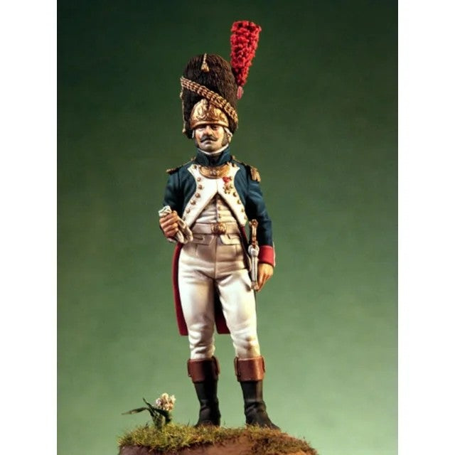 PREORDER Pegaso Models - Officer of the Grenadiers of the Imperial Guard 54mm on foot CLASSICS