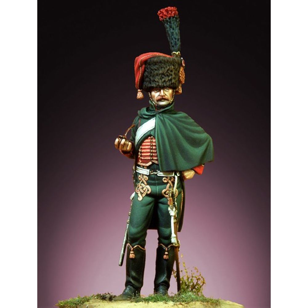 PREORDER Pegaso Models - Chasseur of the Imperial Guard 1812 54mm on foot CLASSICS