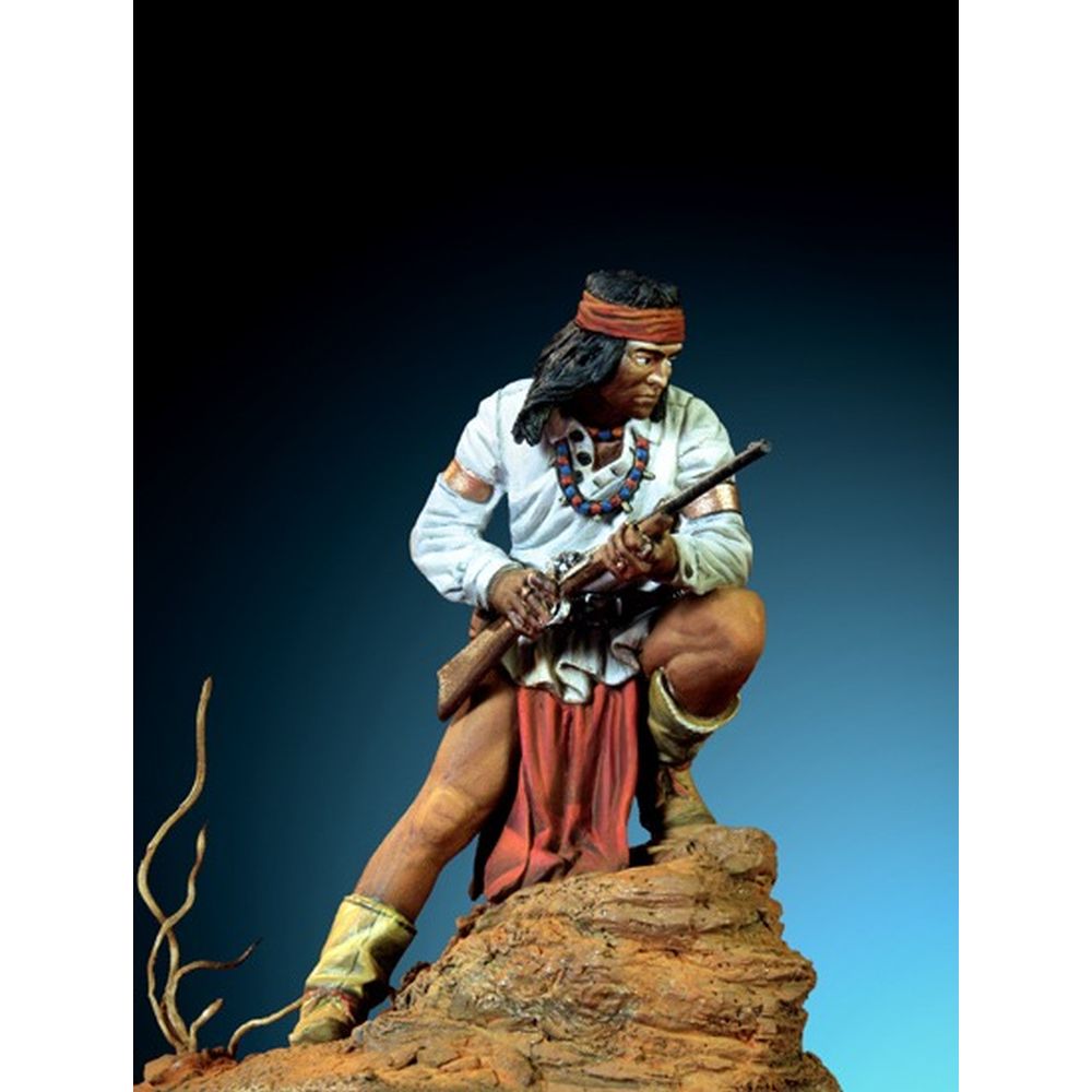 PREORDER Pegaso Models - Apache Warrior 54mm on foot CLASSICS