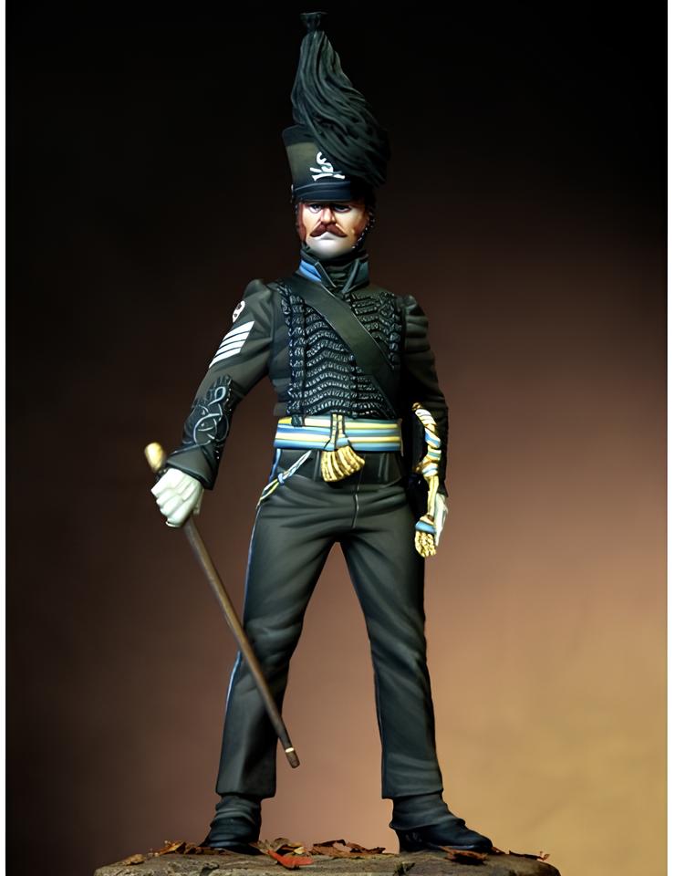 PREORDER Pegaso Models - Sergeant Major of Leib Batallion 54mm on foot CLASSICS