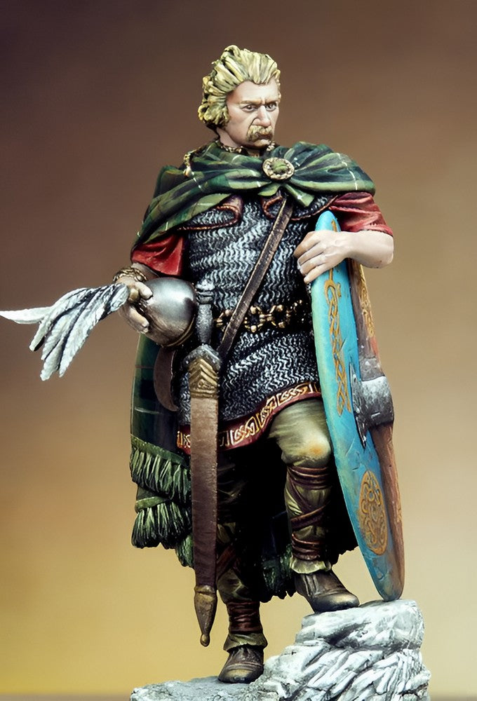 PREORDER Pegaso Models - Noble Gallic Warrior 54mm on foot CLASSICS