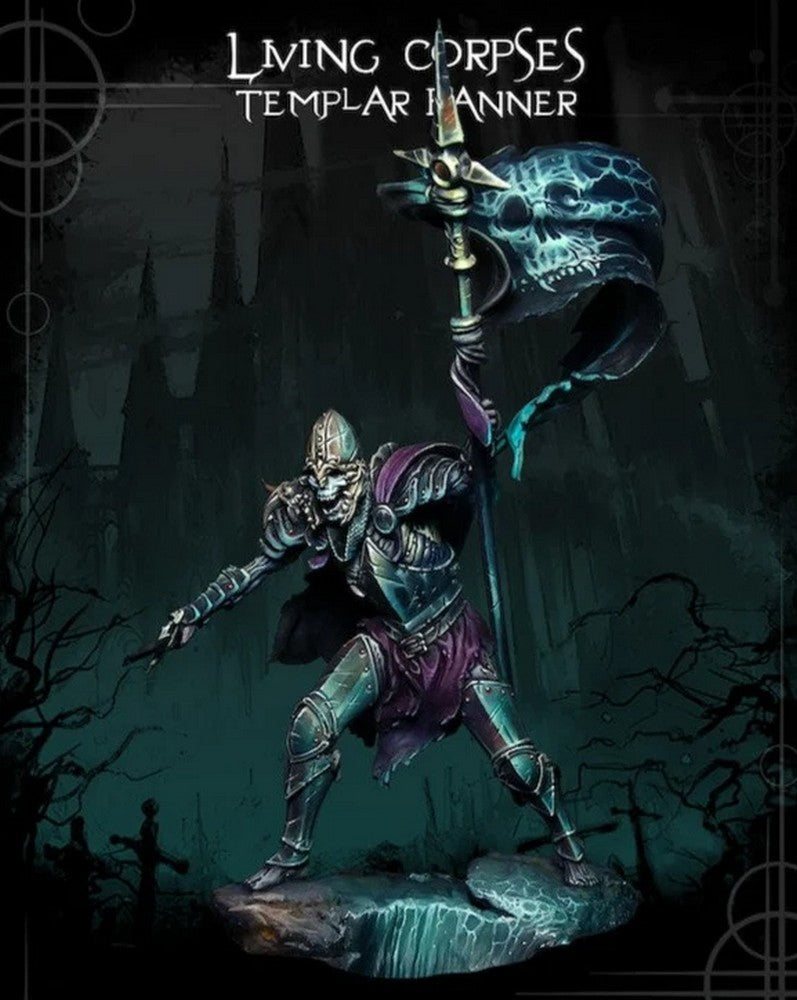 PREORDER Kimera Models - Tenebrae Series - Living Corpse Templar Banner