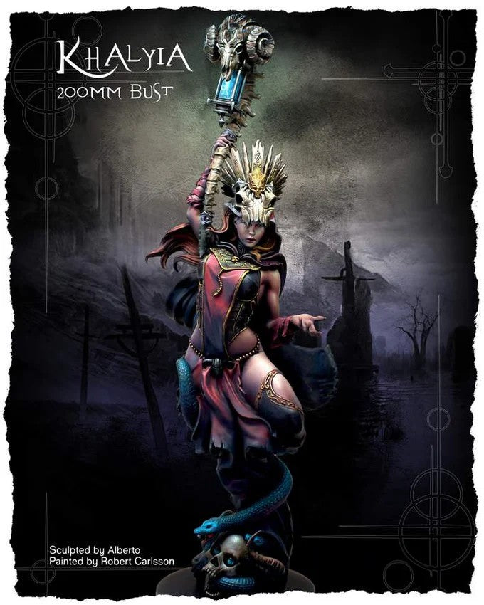 PREORDER Kimera Models - Tenebrae Series - Khalyia Bust 200mm