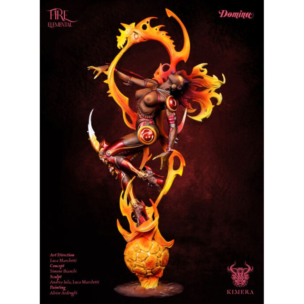 PREORDER Kimera Models - Domina Series - Fire Elemental