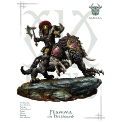 PREORDER Kimera Models - XIX Legio Series - Flamma on Hellhound