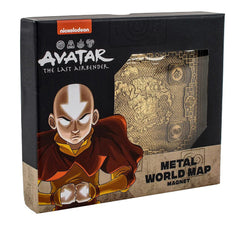 PREORDER Avatar The Last Airbender: Metal World Map
