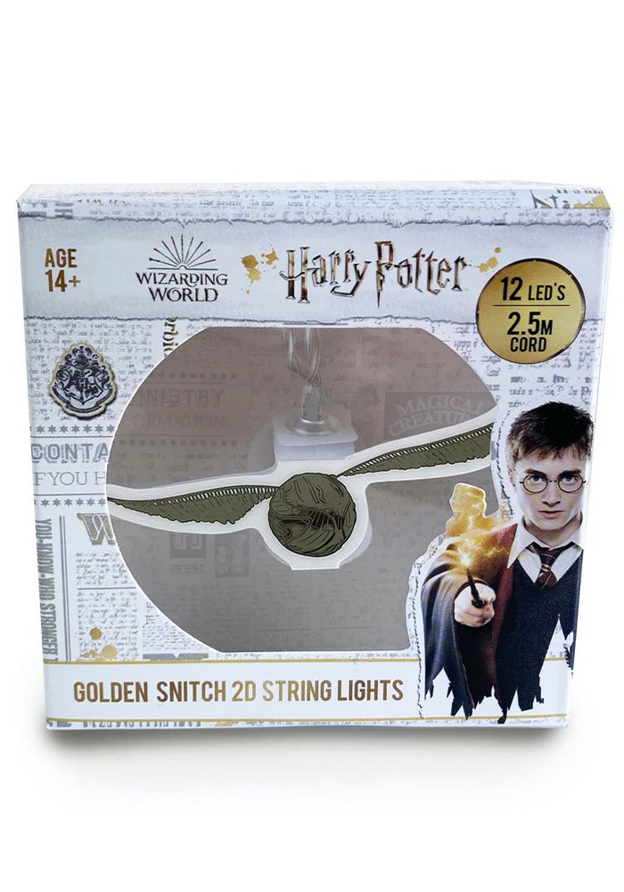 PREORDER Harry Potter: Golden Snitch 2D String Light
