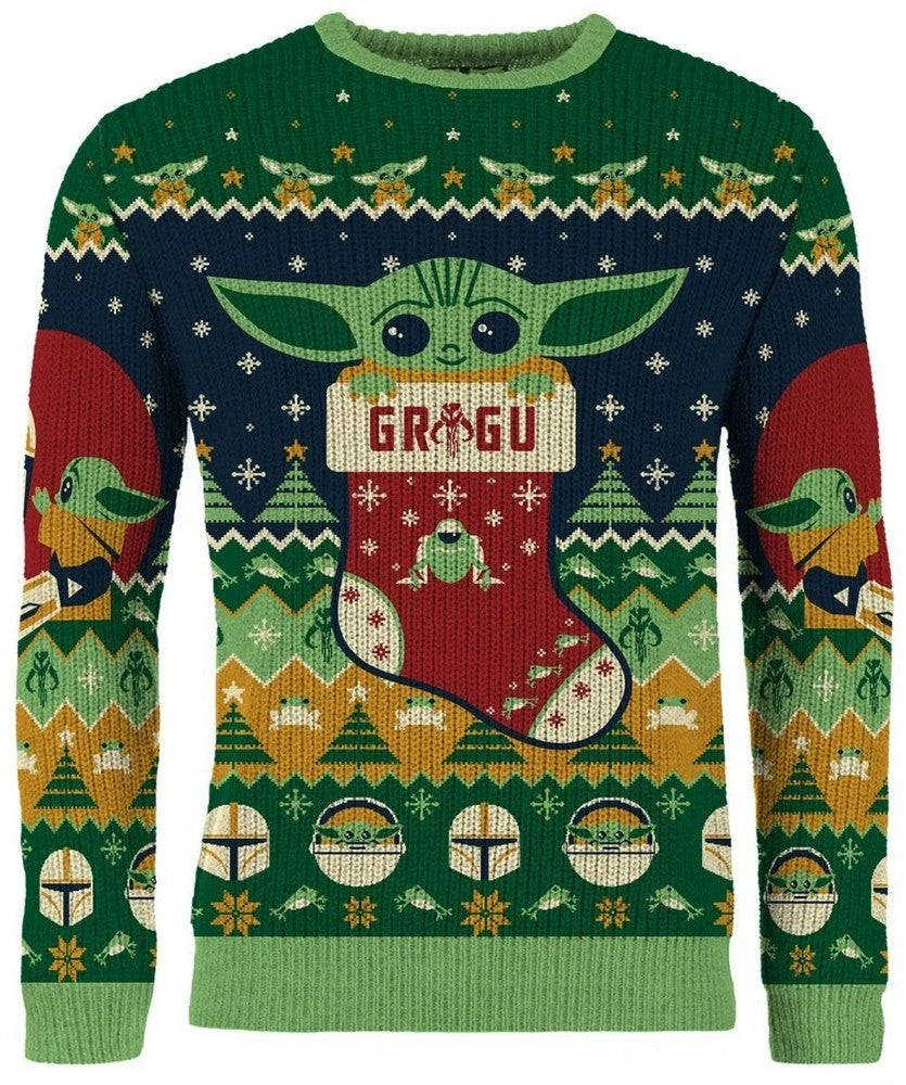 PREORDER Star Wars Baby Yoda Christmas Jumper (Size XXXL)