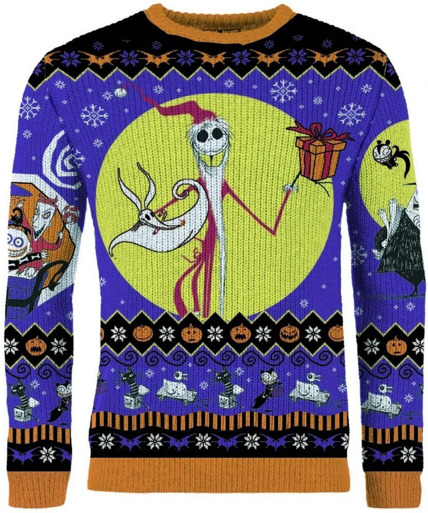 PREORDER The Nightmare Before Christmas Christmas Jumper (Size XS)