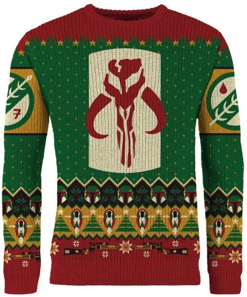 PREORDER Star Wars Boba Fett Christmas Jumper (Size XS)
