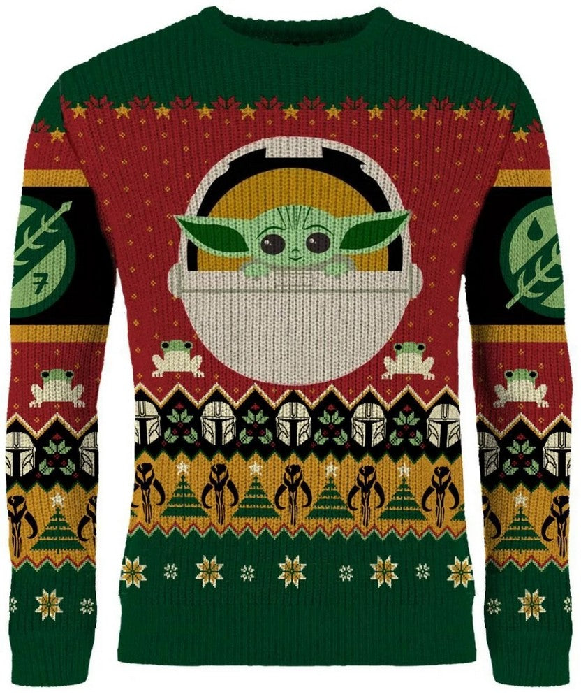 PREORDER Star Wars The Child Christmas Jumper (Size S)