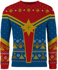 PREORDER Captain Marvel Christmas Jumper (Size XXL)