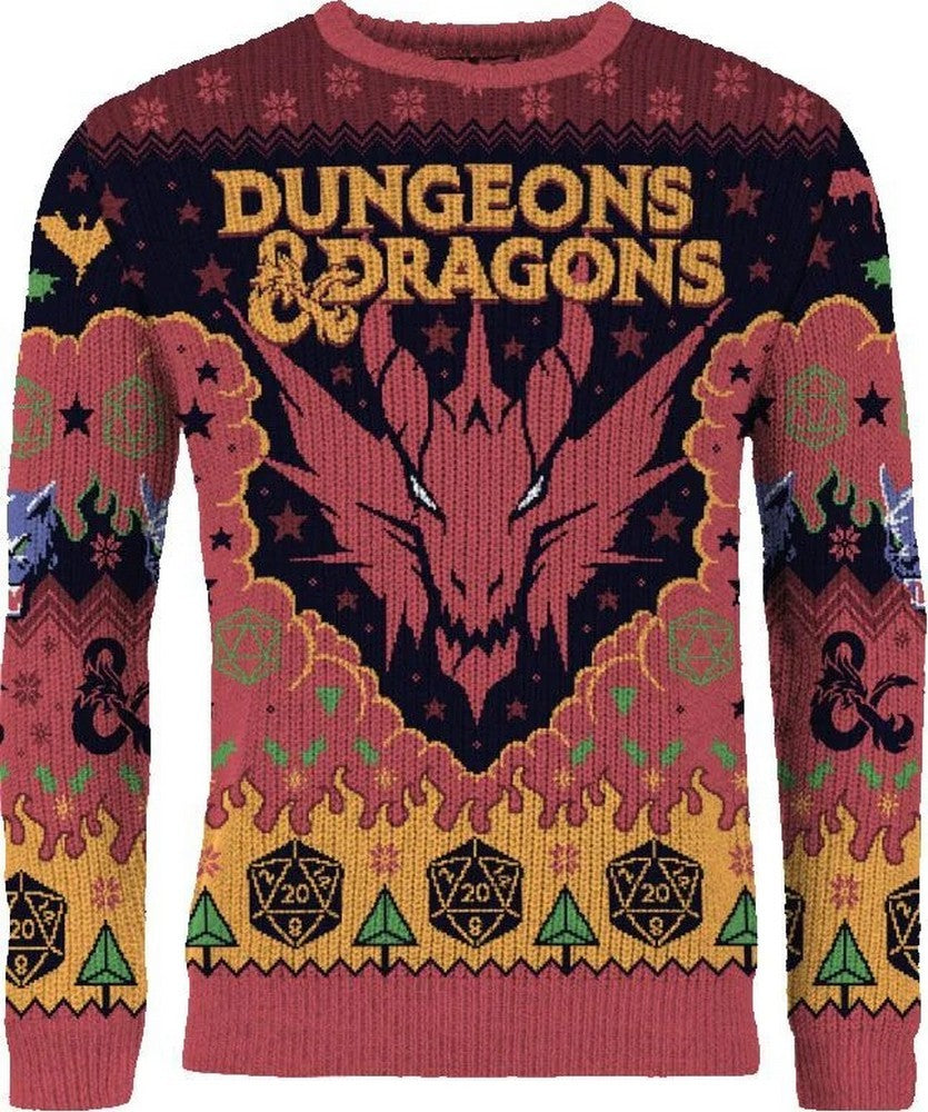 Dungeons & Dragons Christmas Jumper (Size L)