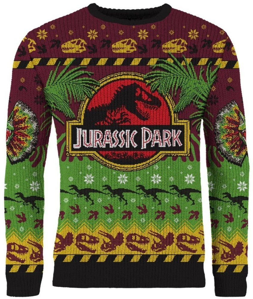 PREORDER Jurassic Park: Happy Rexmas Christmas Jumper (Size: XL)