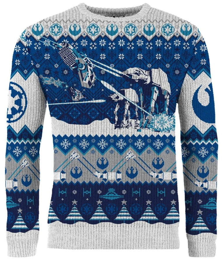 PREORDER Star Wars: AT-AT Assault Christmas Jumper (Size: XXXL)