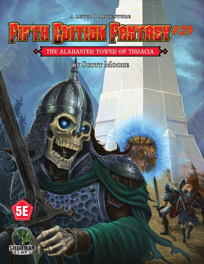 PREORDER D&D 5e - Fifth Edition Fantasy #29: The Alabaster Tower of Thracia