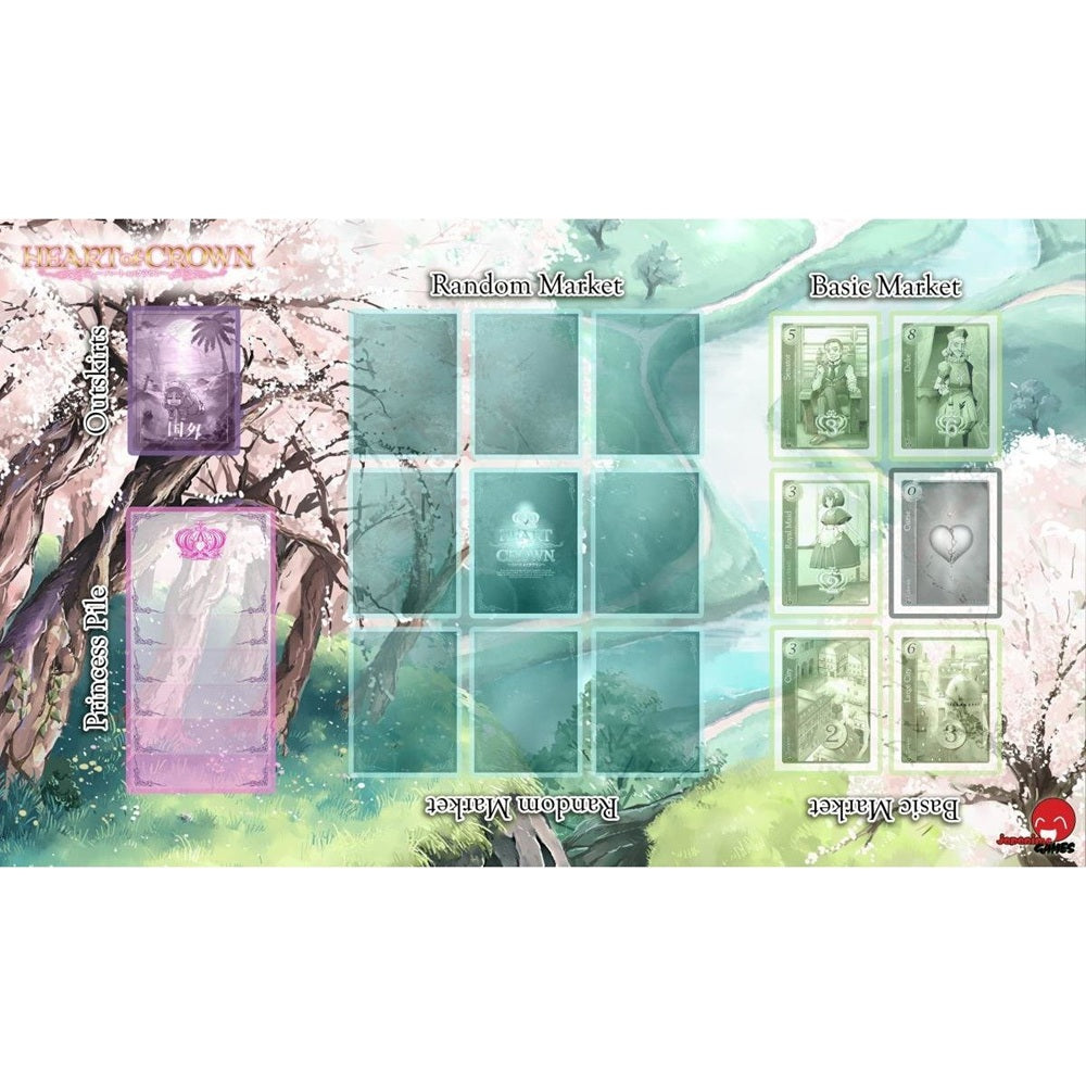 PREORDER Player's Choice - Heart of Crown Playmat - Organizational (24.25x14.25)