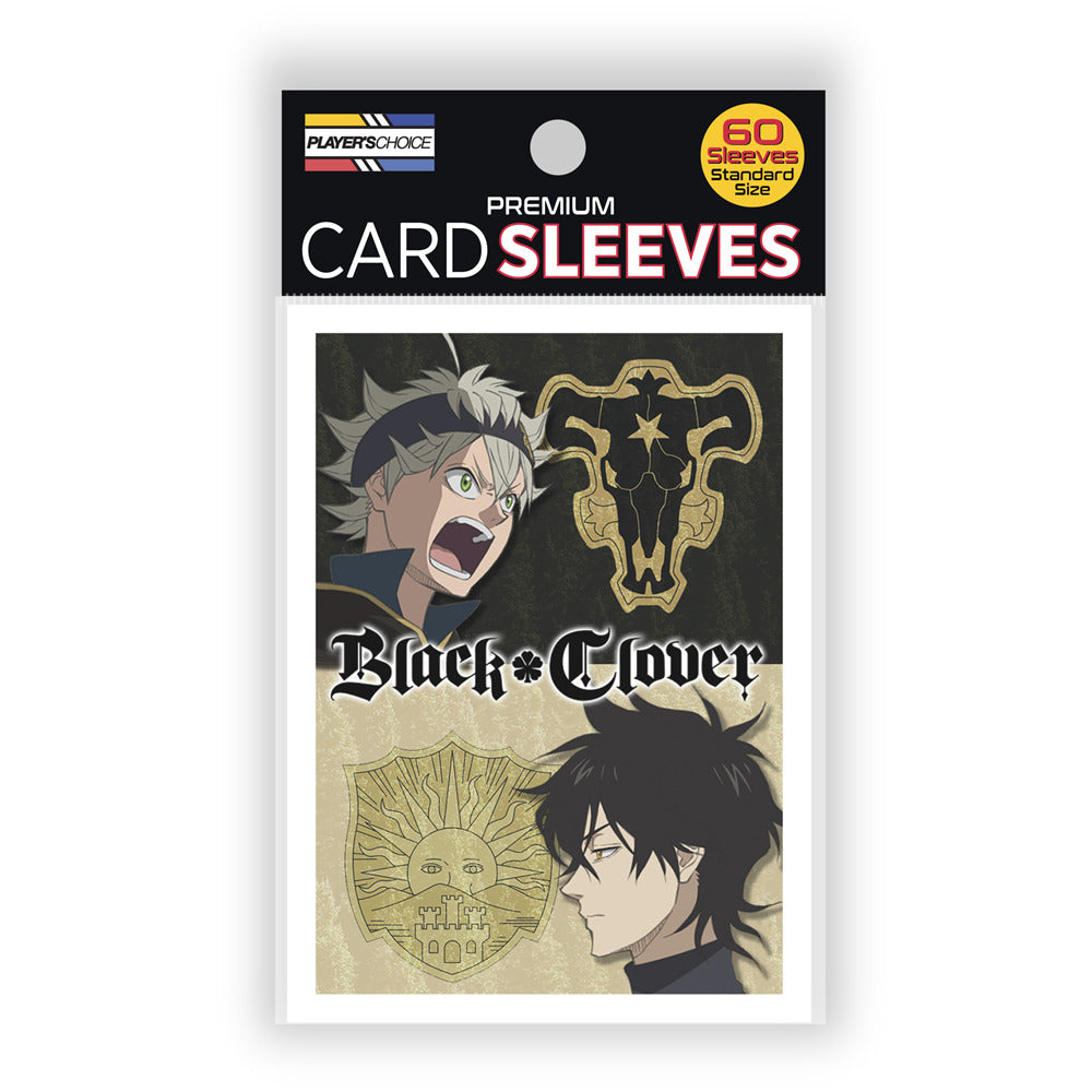 PREORDER Player's Choice - Licensed Black Clover Standard Sleeves Asta & Yuno (66x91mm (std))