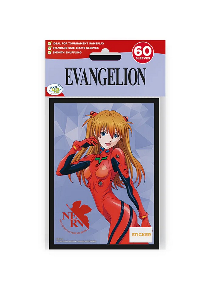 Players Choice - Licensed Evangelion Standard Sleeves ASUKA (66x91mm (std))