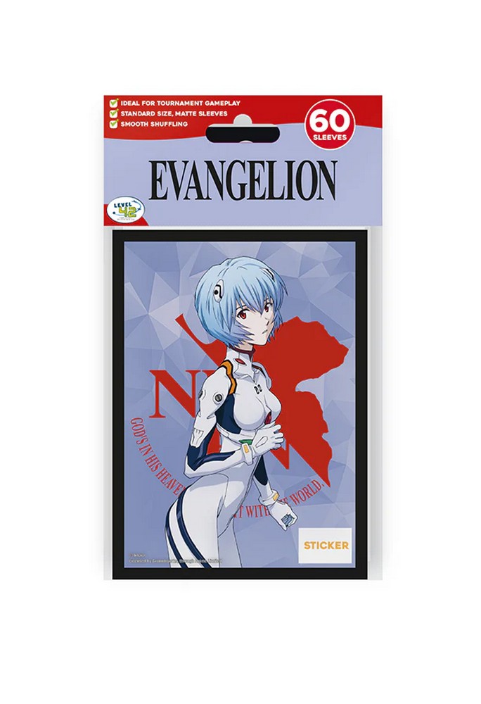 Players Choice - Licensed Evangelion Standard Sleeves REI (66x91mm (std))