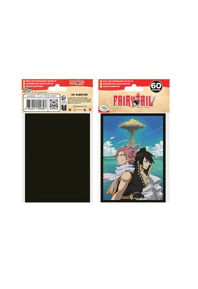 Players Choice - Licensed Heroes of Fairy Tail Standard Sleeves -Brotherhood (Size: 66x92 mm)