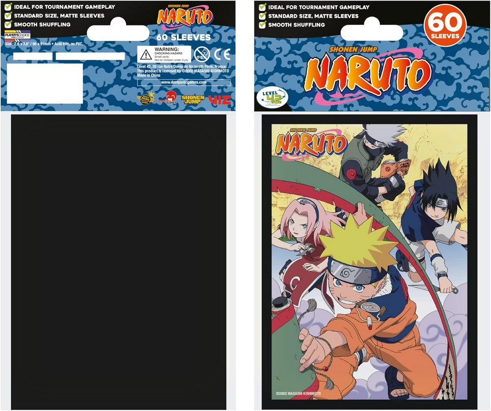 PREORDER Player's Choice - Licensed NARUTO Standard Sleeves Konoha Team (66x91mm (std))