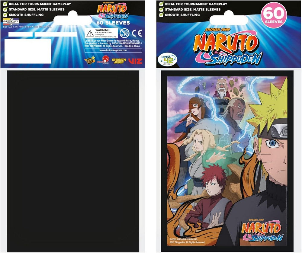 PREORDER Player's Choice - Licensed NARUTO Yu-Gi-Oh sized Sleeves Ninja Fight (62x89mm (YGO size))