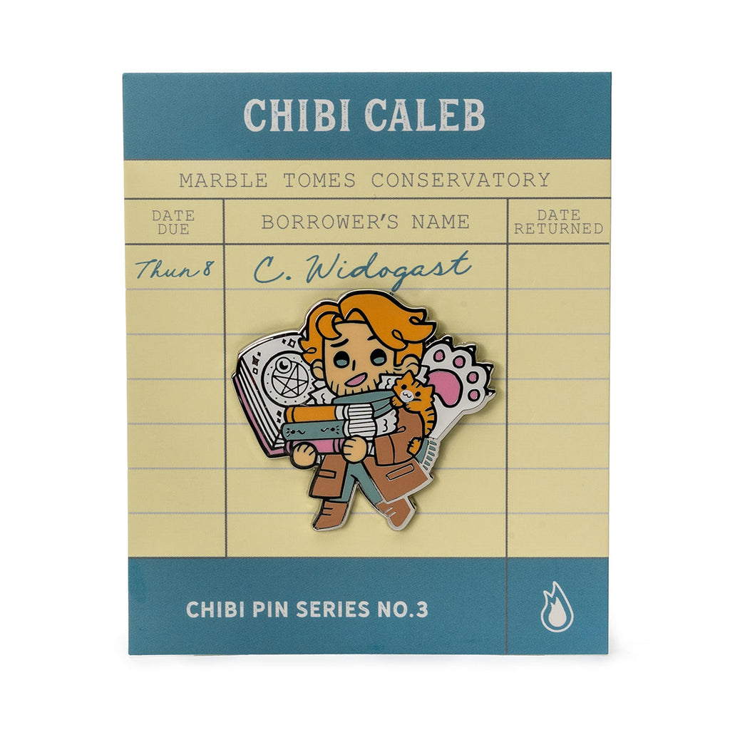 PREORDER Darrington Press - Critical Role Chibi Pin No. 3 - Caleb Widogast