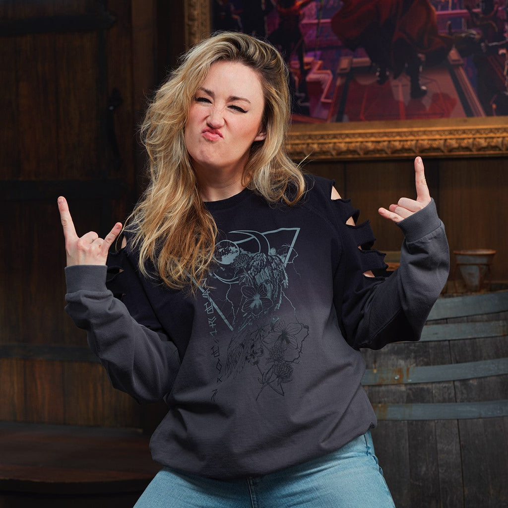 PREORDER Darrington Press - Beauty of Exandria: Creation - Yasha Nydoorin Crewneck Sweatshirt - 3XL