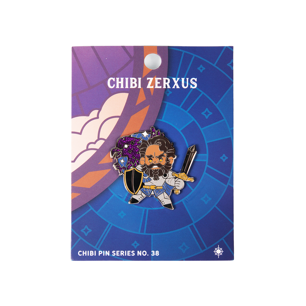 PREORDER Darrington Press - Critical Role Chibi Pin No. 38 - Zerxus Ilerez
