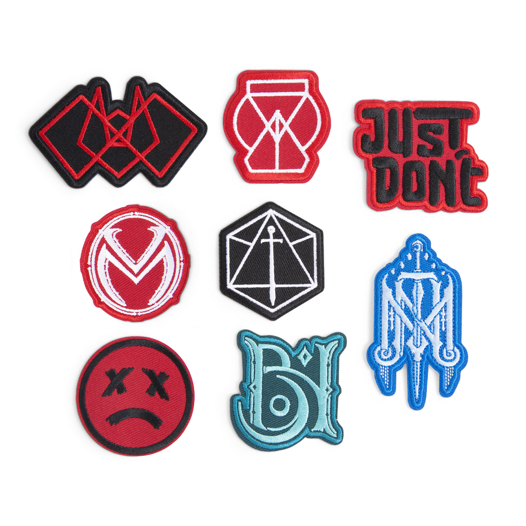 PREORDER Darrington Press - Bells Hells Collection: Ashton Greymoore Embroidered Patches