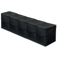 PREORDER Ultra Pro: UP83769 5 Set Eclipse PRO 100+ Deck Box Bundle - Jet Black