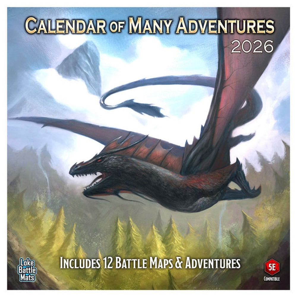 PREORDER Calendar of Many Adventures 2026