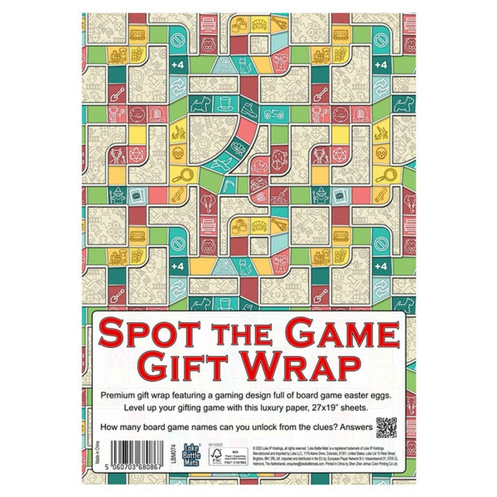 PREORDER Spot the Game Gift Wrap