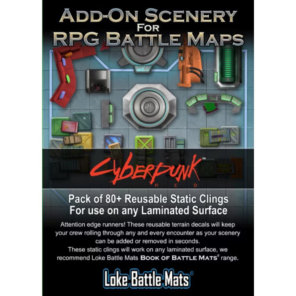 PREORDER Add On Scenery Pack RPG Maps Cyberpunk