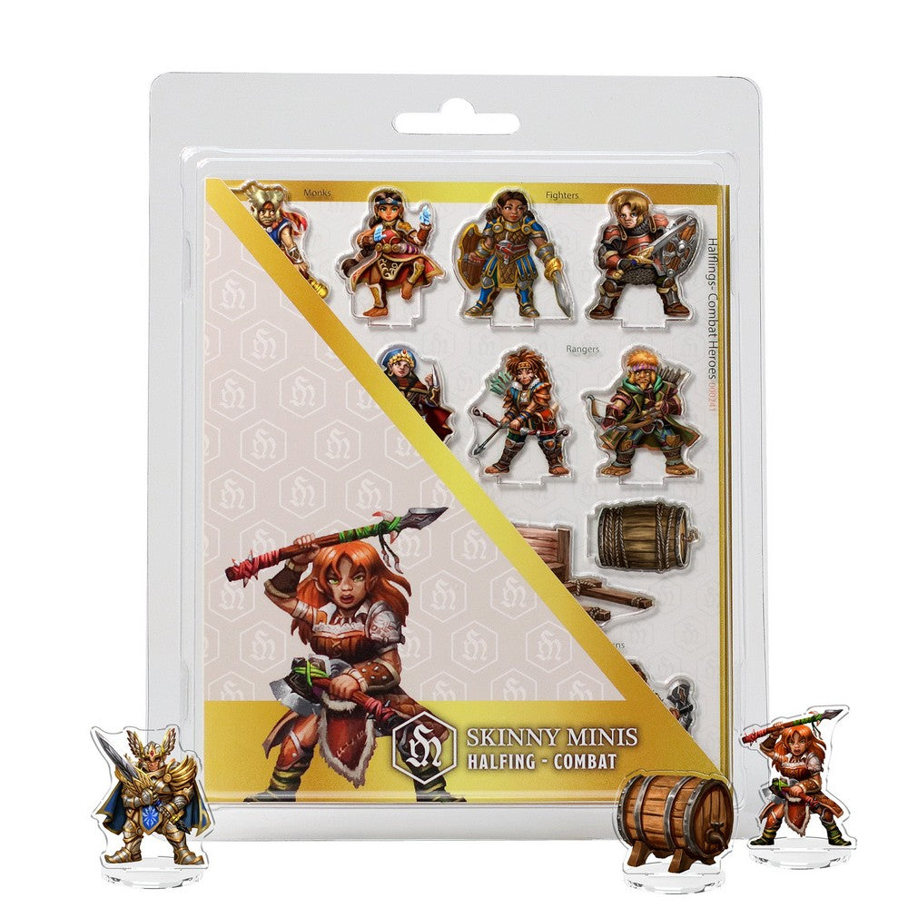 PREORDER Skinny Minis - Halfling Combat