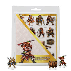 PREORDER Skinny Minis - Halfling Combat