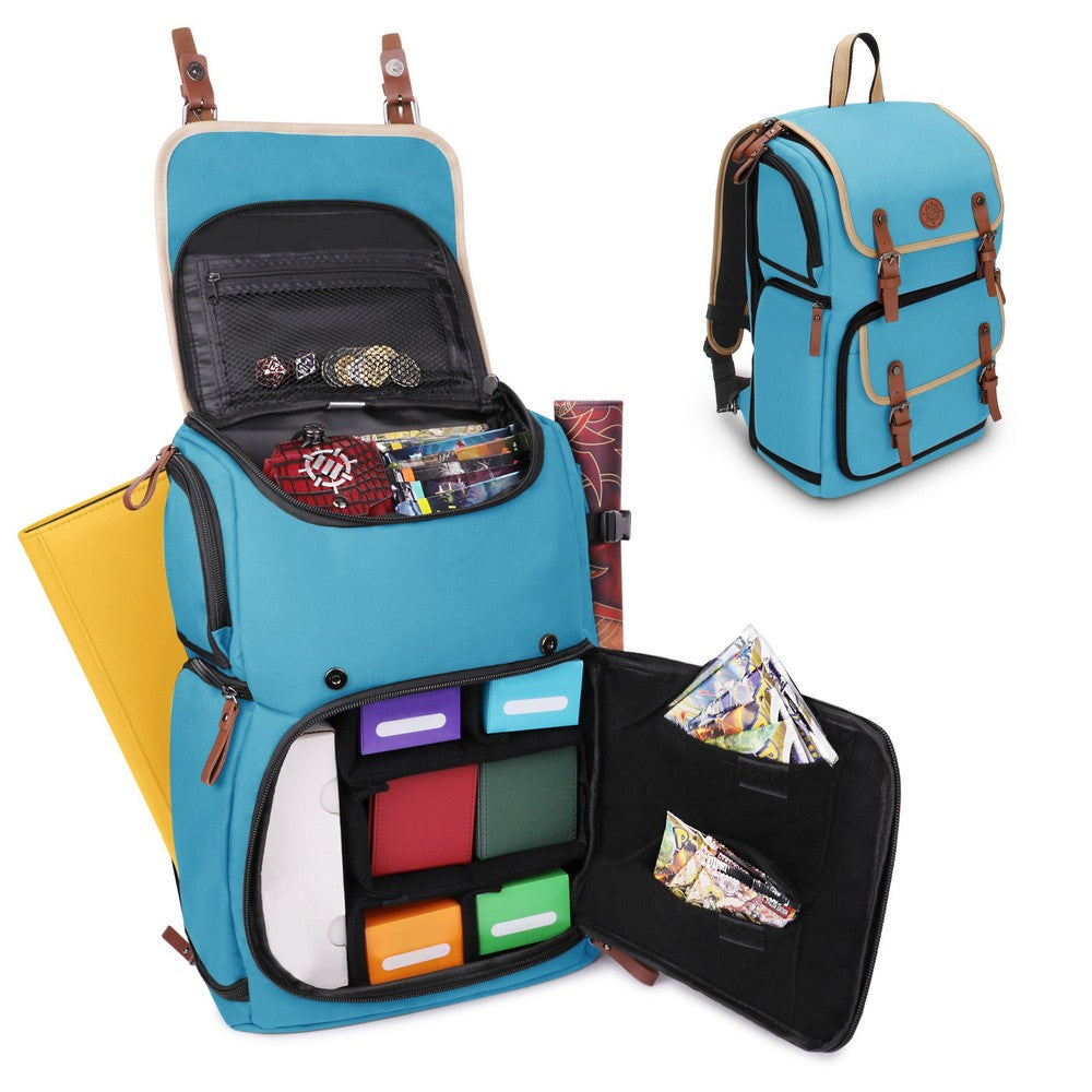 PREORDER Enhance Designer Edition - Full Size Trading Card Storage Box Backpack - Blue