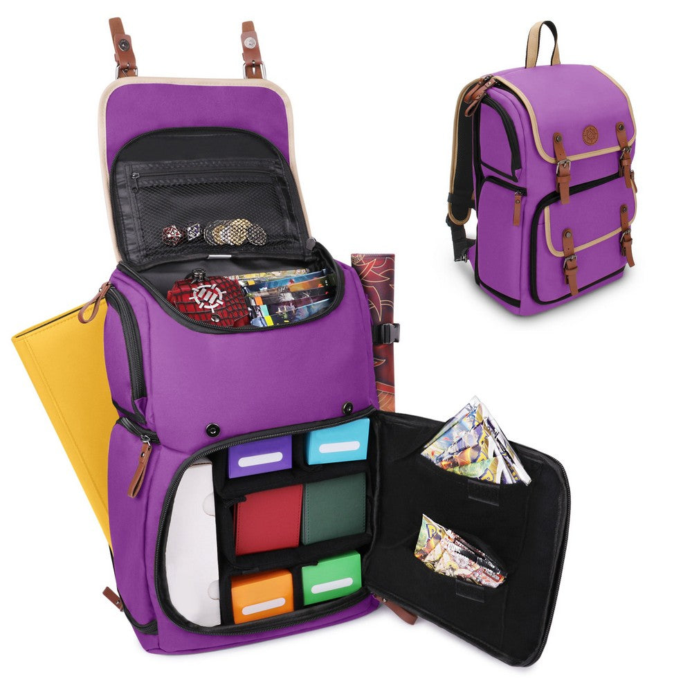 PREORDER Enhance Designer Edition - Full Size Trading Card Storage Box Backpack - Purple