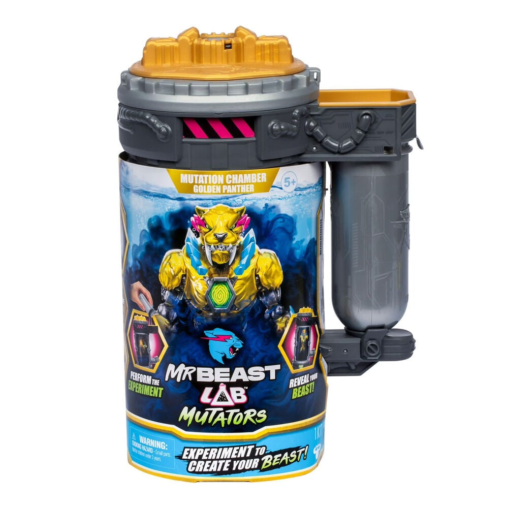 PREORDER Mr Beast Lab Mutators W2 Mutation Chamber Gold Panther Single Pk