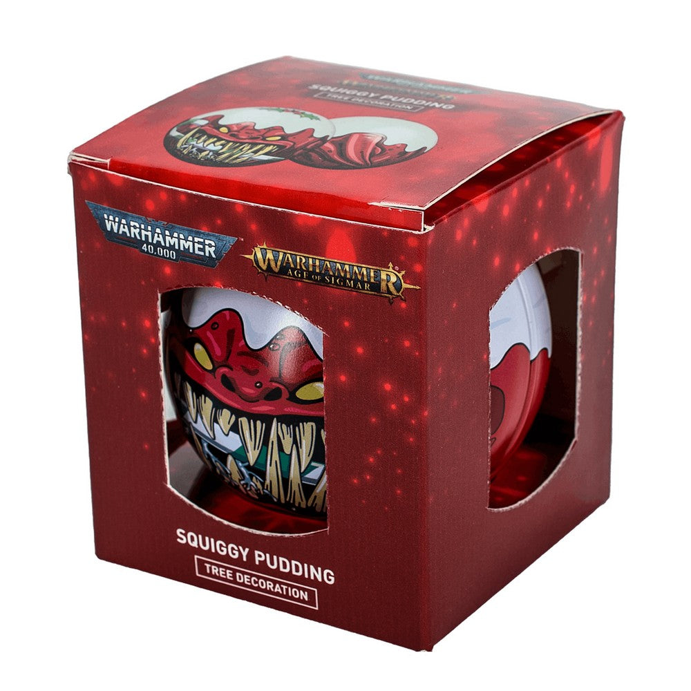 PREORDER Warhammer Squiggy Pudding Bauble