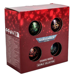 PREORDER Warhammer 40000 Baubles - 4 pack New chaos gods symbols
